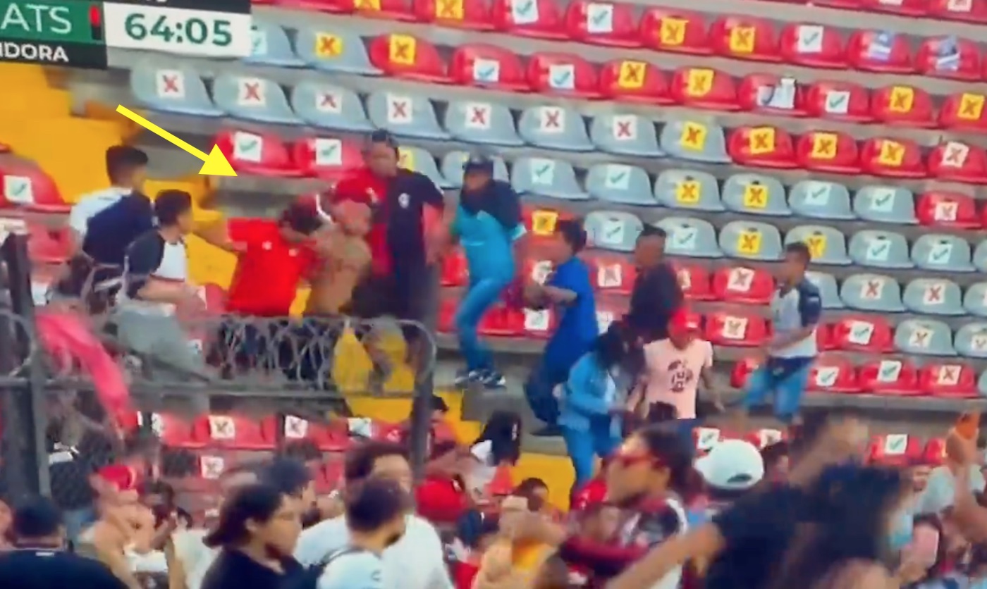 Fans brawl at Mexican soccer match leaves several in critical condition